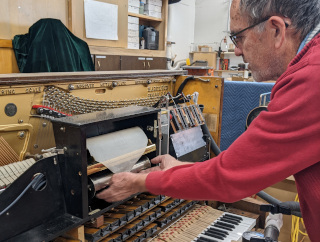 Hamilton Player Piano Restoration: Stack