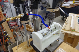 Drill Press Chip Ejection
